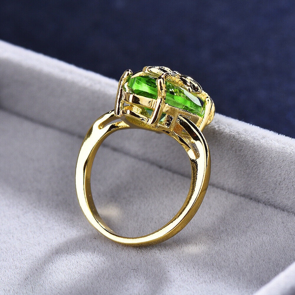 Green Dragonfly Ring - Picture 4 of 5